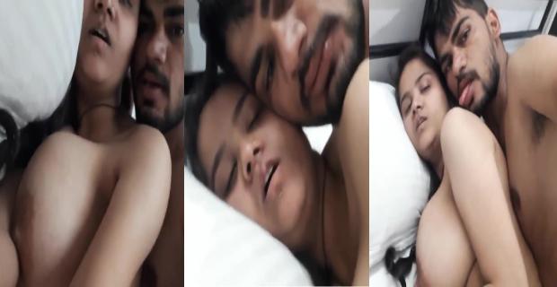 Big boobs hostel babe desi selfie video